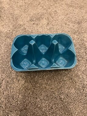 Anthropologie Ceramic Half Dozen Egg Holder